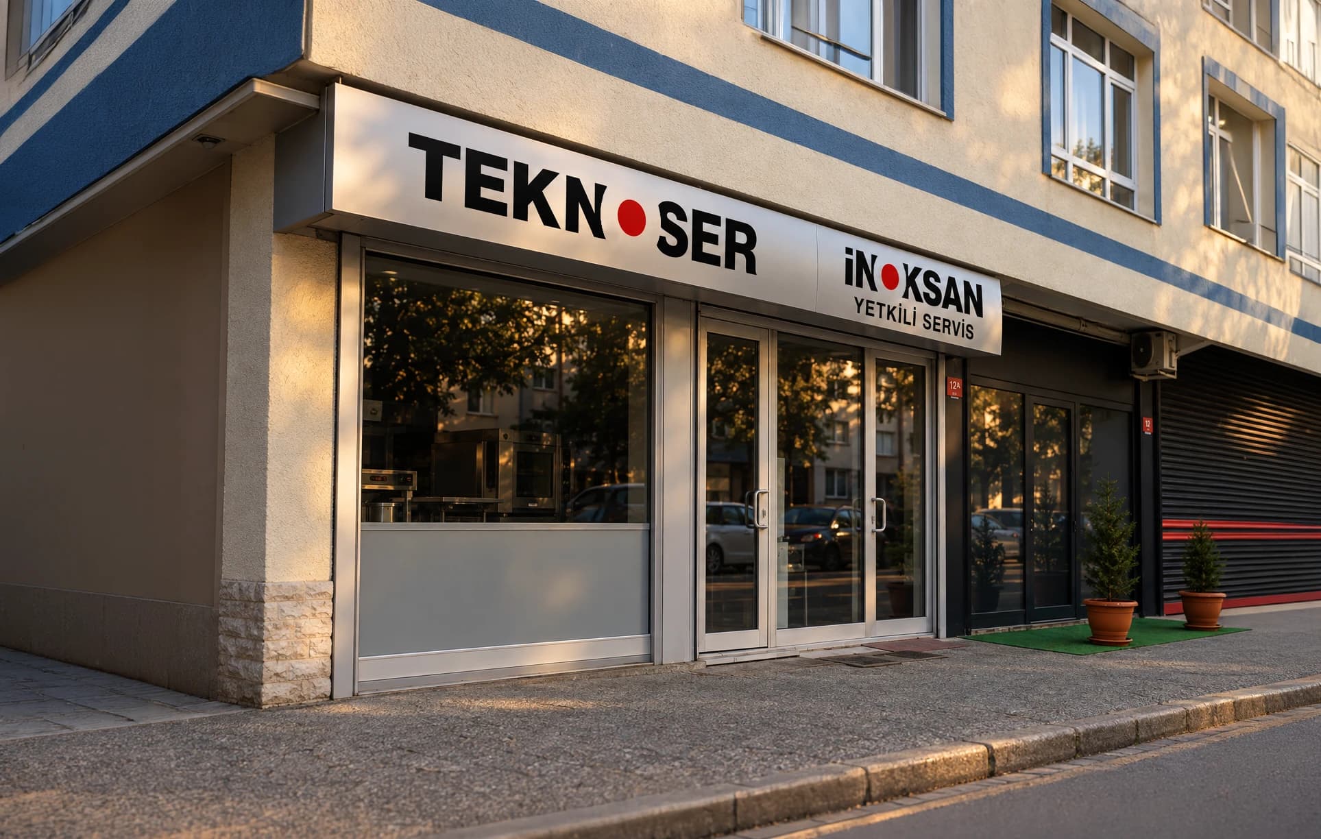 Teknoser authorized İnoksan service storefront